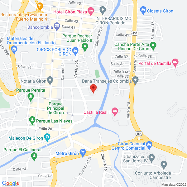 Map of Eventos Y Alquiler Casa Real