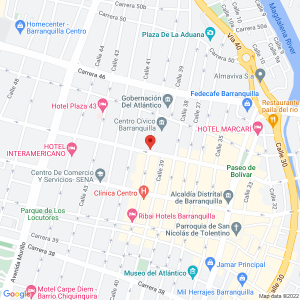 Map of Fedescar
