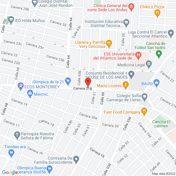 Map of Ferretería Chiky