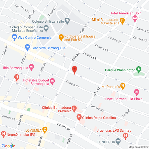 Map of Fisioterapia Claudia Maria Diaz I.P.S