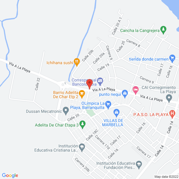 Map of George El Constructor