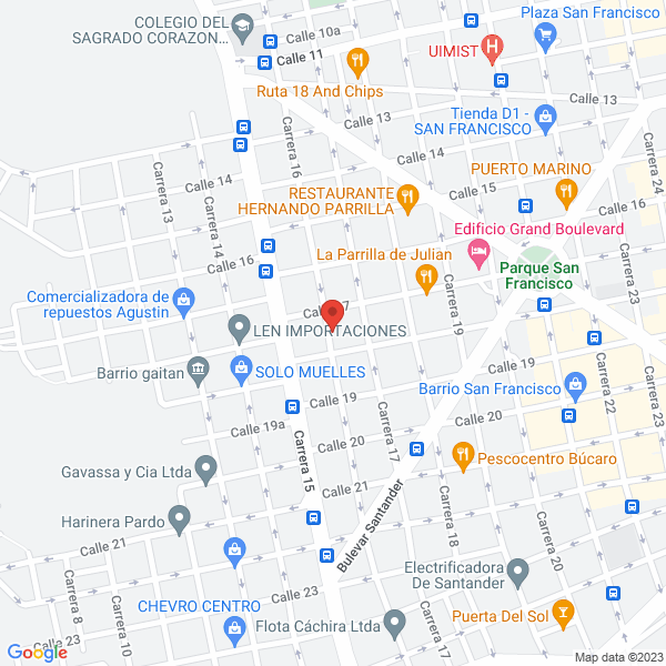 Map of Frenos Sport Van'S