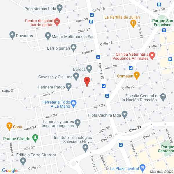 Map of Frenos Y Rodamientos Ltda.