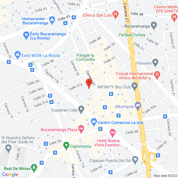 Map of Global Print Ltda.