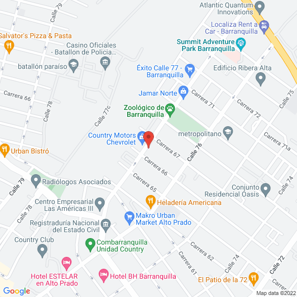 Map of El Sueño De Los Bebés