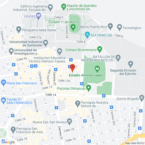 Map of Ferretería Iris