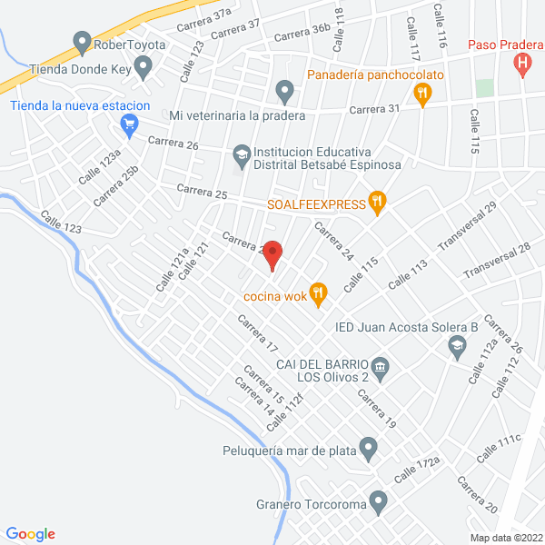 Map of Fundacion Grandes Esdras