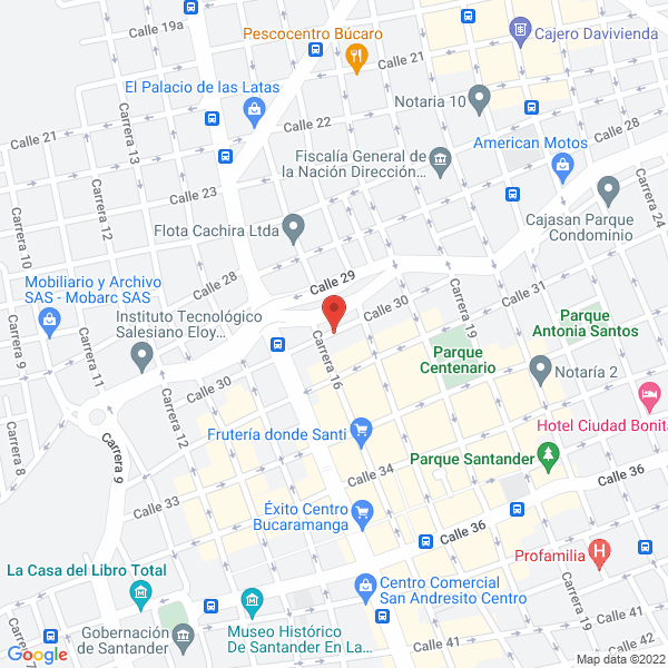 Map of Granero San Juan