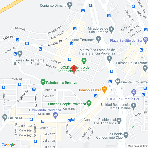 Map of Fundación Mujer Y Hogar