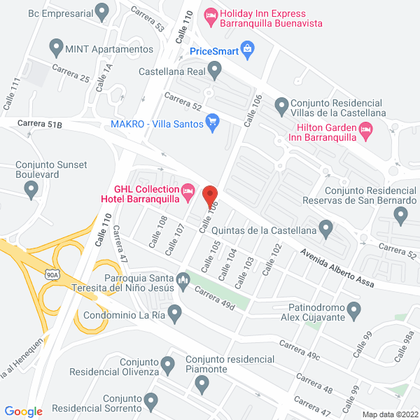 Map of G & G Gelateria Gourmet