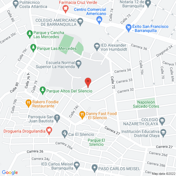 Map of Ferrevalco S.A.S.