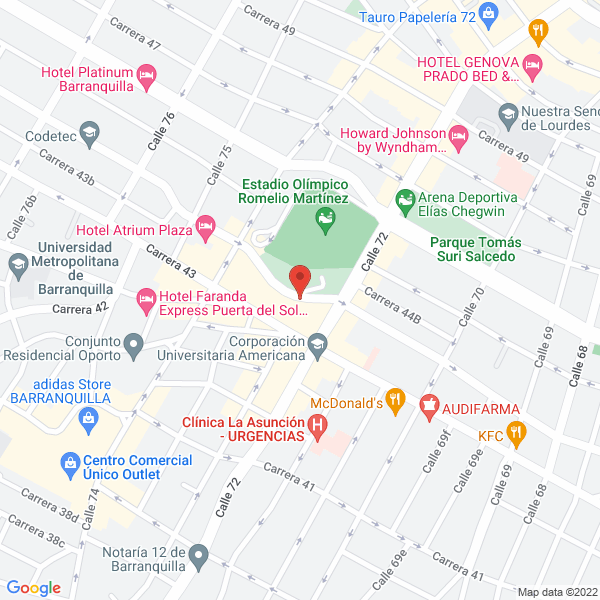 Map of Helados Milkys
