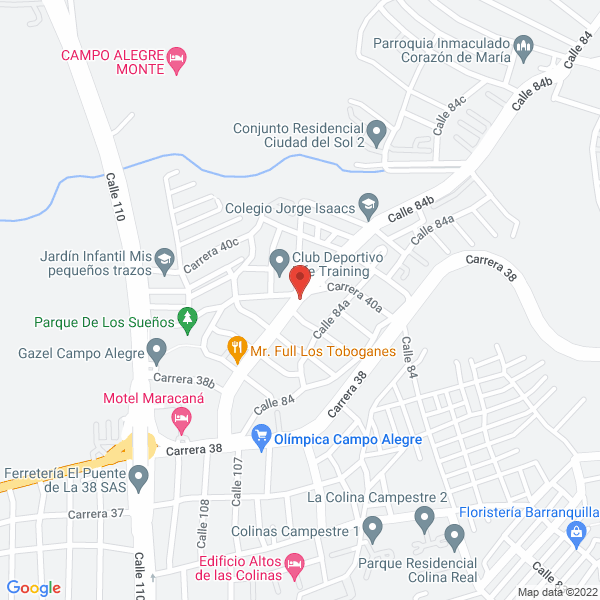 Map of Henry Castro Castro