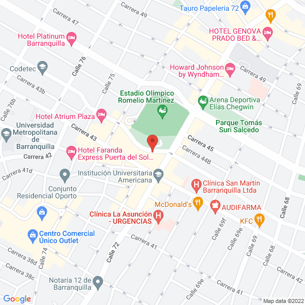 Map of Hernandez Grecco Maria Teresa