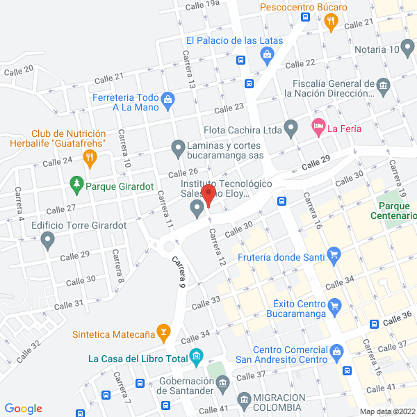Map of Festi Insumos