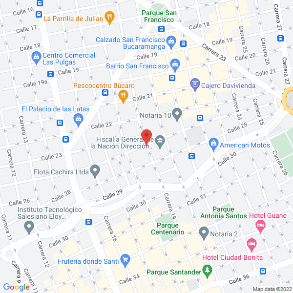 Map of Finecoop