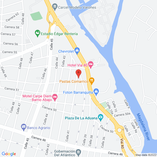 Map of Indal S.A.S