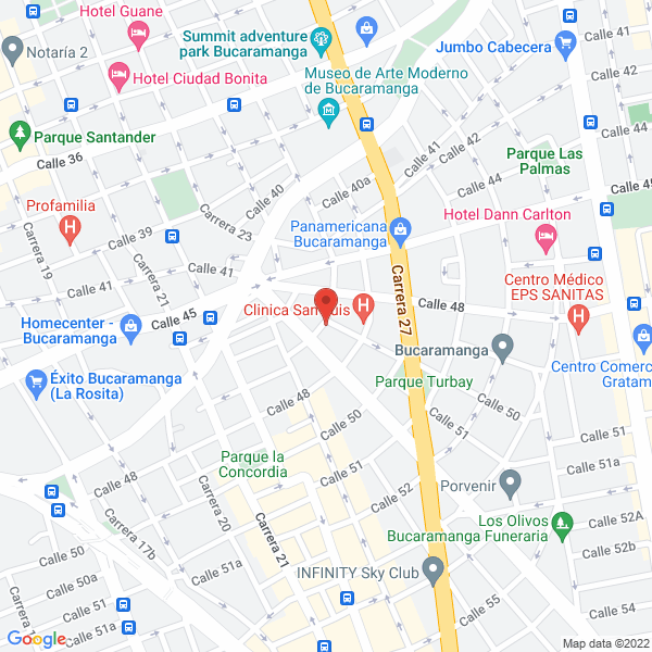 Map of H.D.M. Group S.A.S.