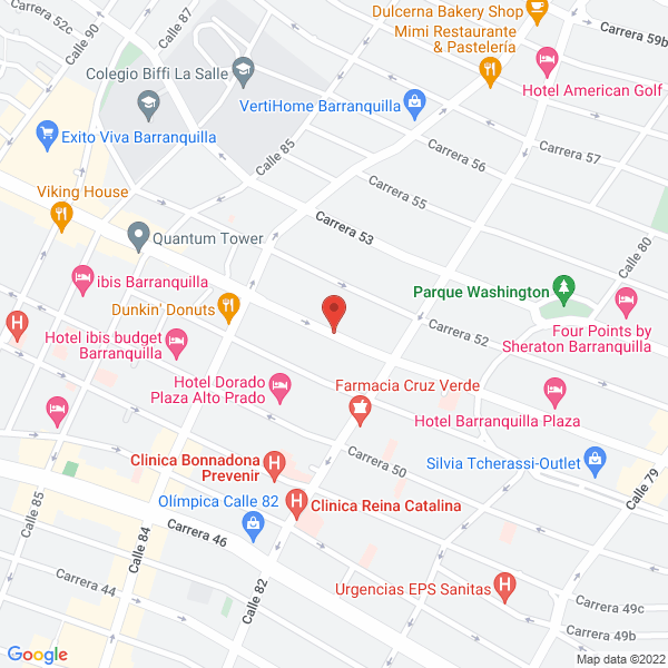 Map of Infectólogos Asociados Ltda.
