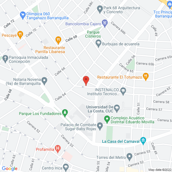 Map of Ingeld@Tos Ltda.