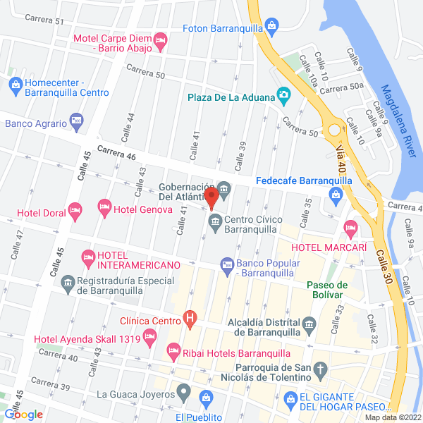 Map of Instituto De Tránsito Del Atlántico