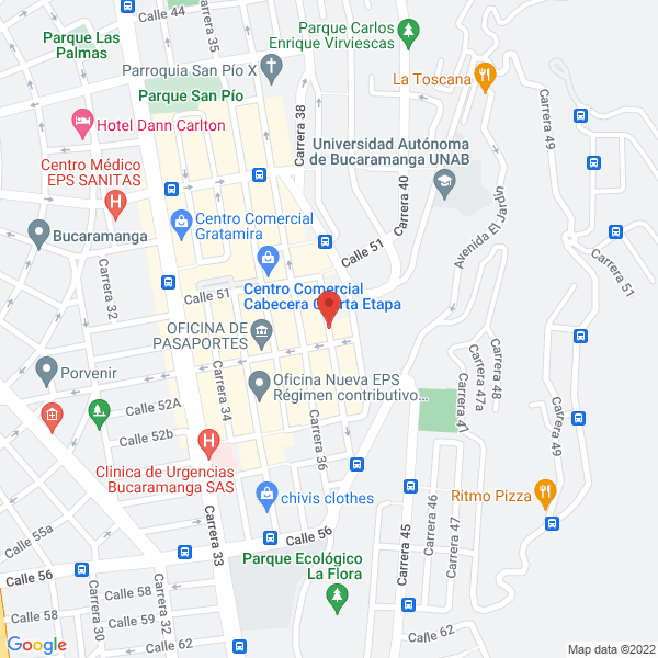 Map of Instituto Medico Integral