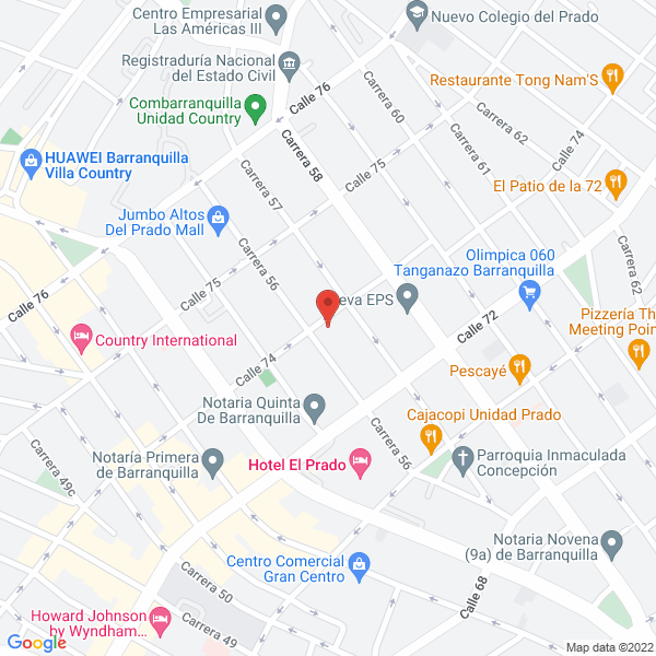Map of Gd Asesorías Y Cobranzas
