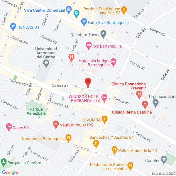 Map of Gendarme De Seguridad