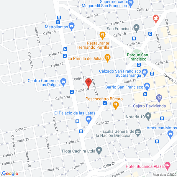 Map of Ingeniería Mecánica Del Oriente