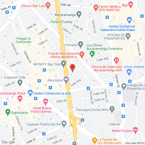 Map of Interamerican Division Publishing Association Inc