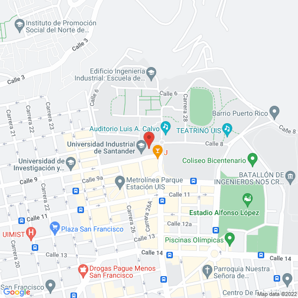 Map of Parqueadero La Calera