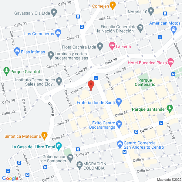Map of Peletería Solvar