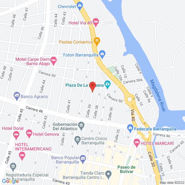 Map of Plásticos Superior S.A.