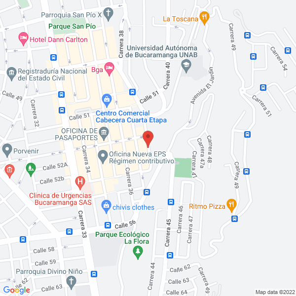 Map of Nexus