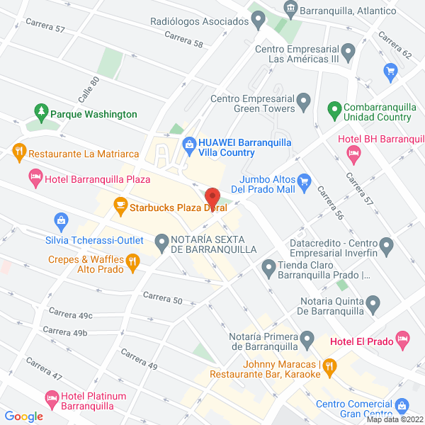 Map of Nidia F. Belleza Integral