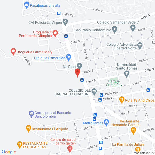 Map of Plomeria Gabriel Zambrano Cespedes