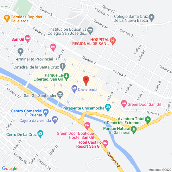 Map of Plotter Sangil