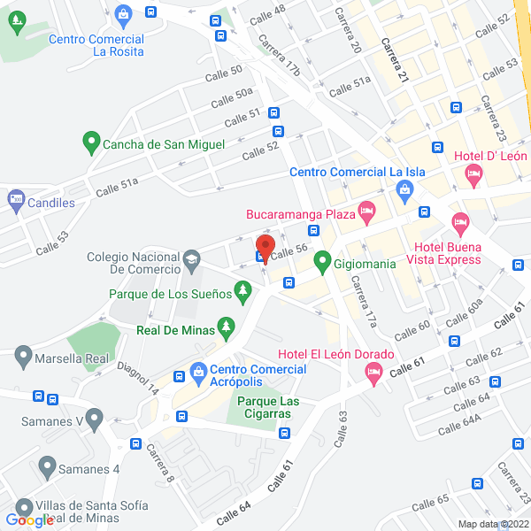 Map of Plomería Rueda