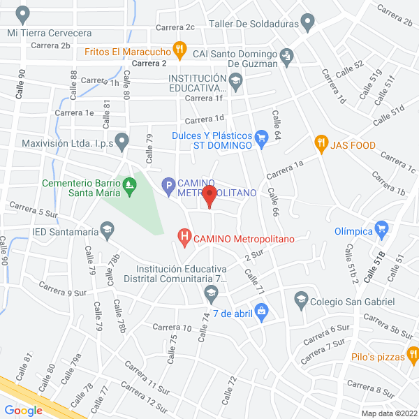 Map of Plomería Yepes