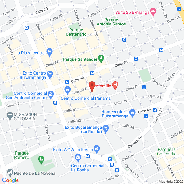 Map of Restaurante Comida China Toy San