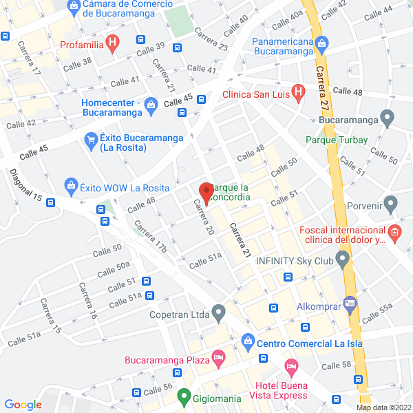 Map of Restaurante Donde Lety