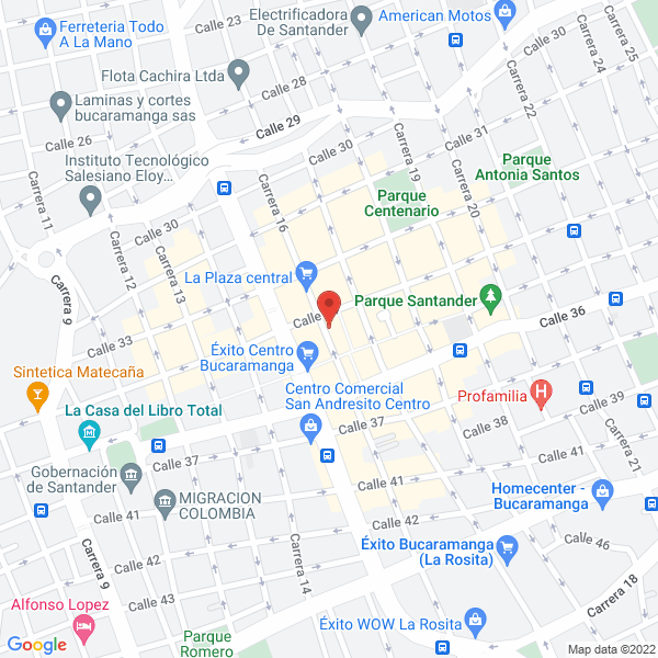 Map of Restaurante El Galeón