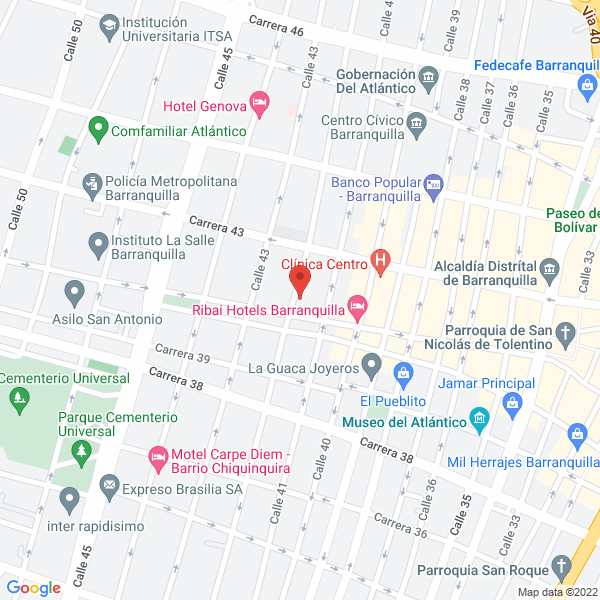 Map of Oficina De Abogados Hernando Reyes