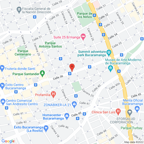 Map of Óptica El Palacio