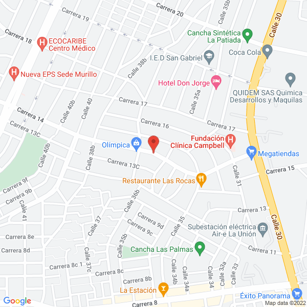 Map of Restaurante Fu Sing