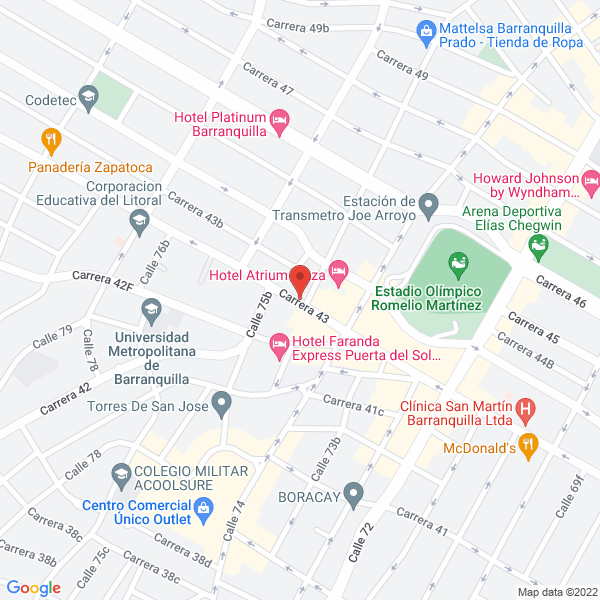 Map of Restaurante Jia Hui