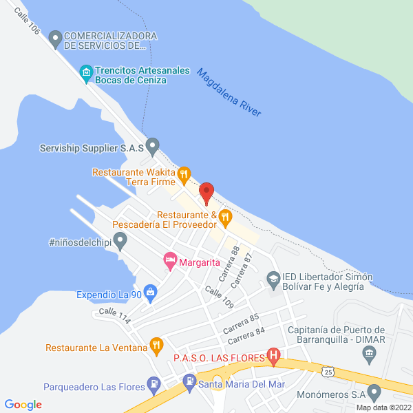 Map of Restaurante Los Almendres Del Rio