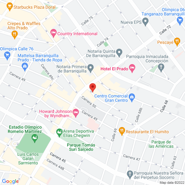 Map of Restaurante M.H.V.