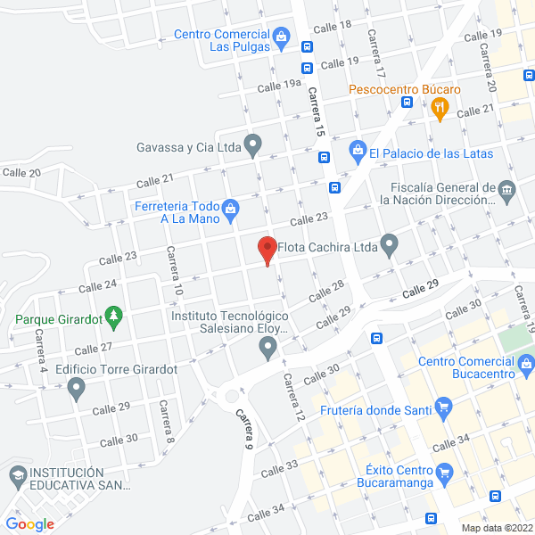 Map of Plomería Granados