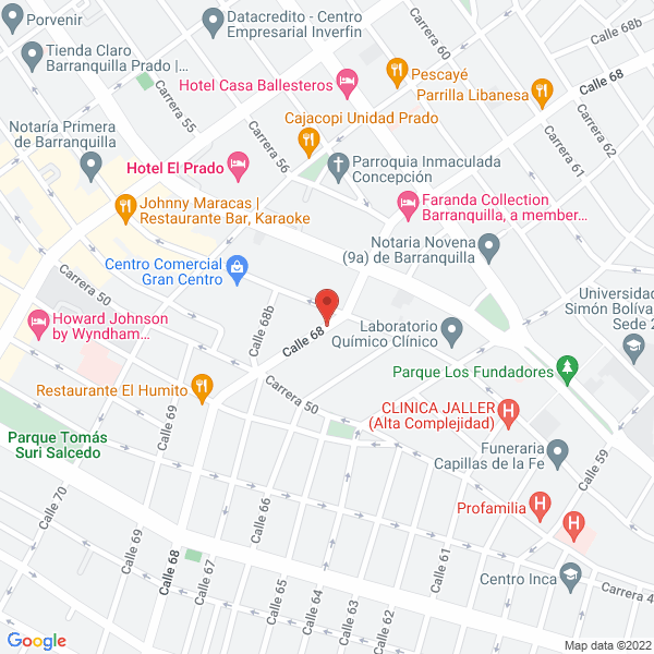 Map of Palmeras El Capi Ltda.